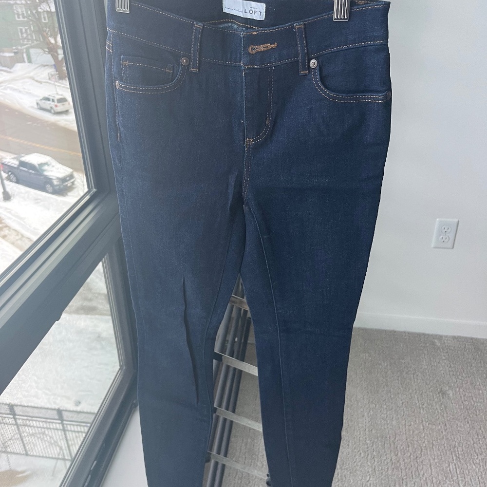 Loft dark blue legging jean 24/00